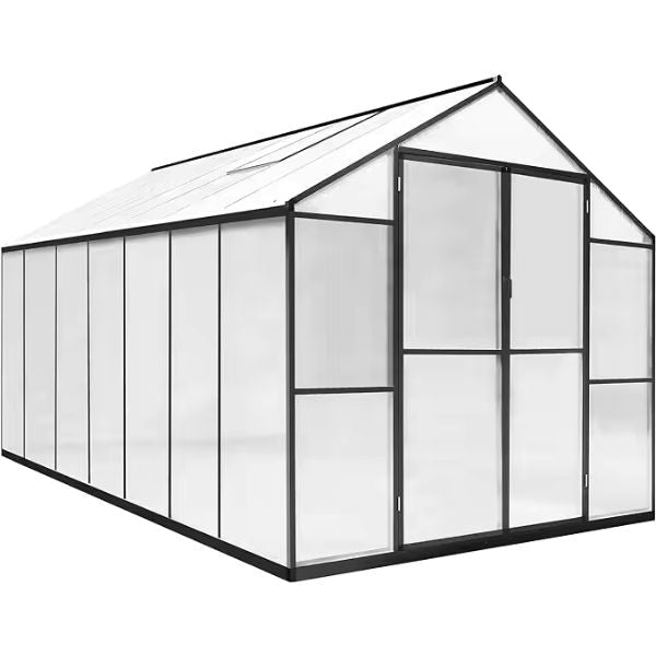 Here is the Commercial Walk-in Polycarbonate Greenhouse Kit.